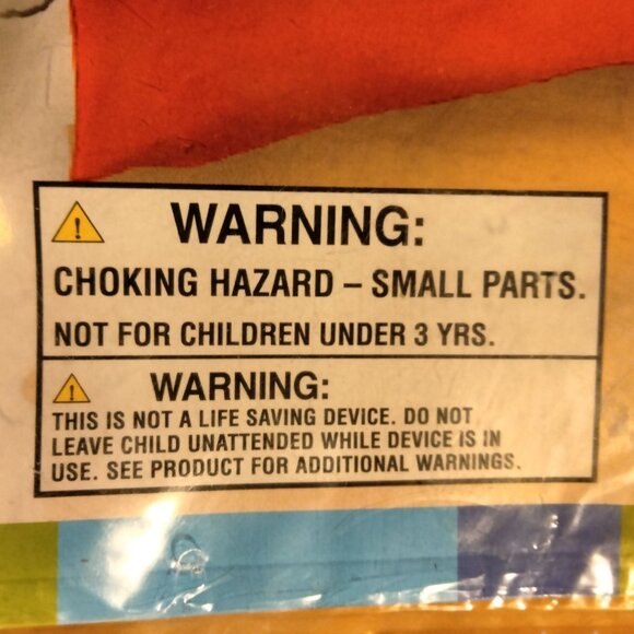 Intex Swimming Arm Bands Orange Vinyl Inflatable - Picture 8 of 9